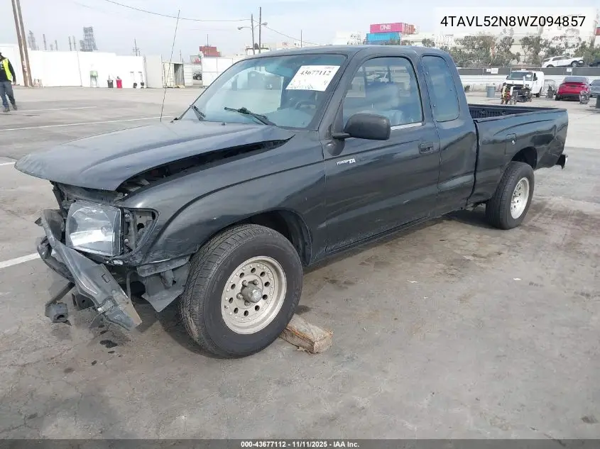 4TAVL52N8WZ094857 1998 Toyota Tacoma