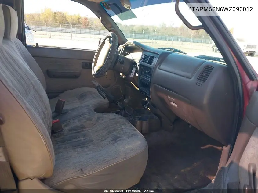4TAPM62N6WZ090012 1998 Toyota Tacoma