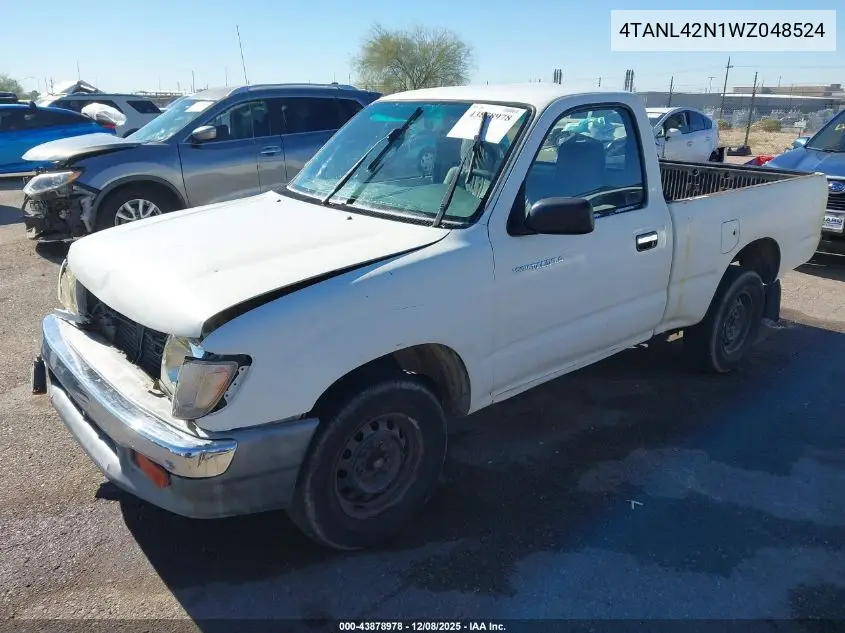 4TANL42N1WZ048524 1998 Toyota Tacoma