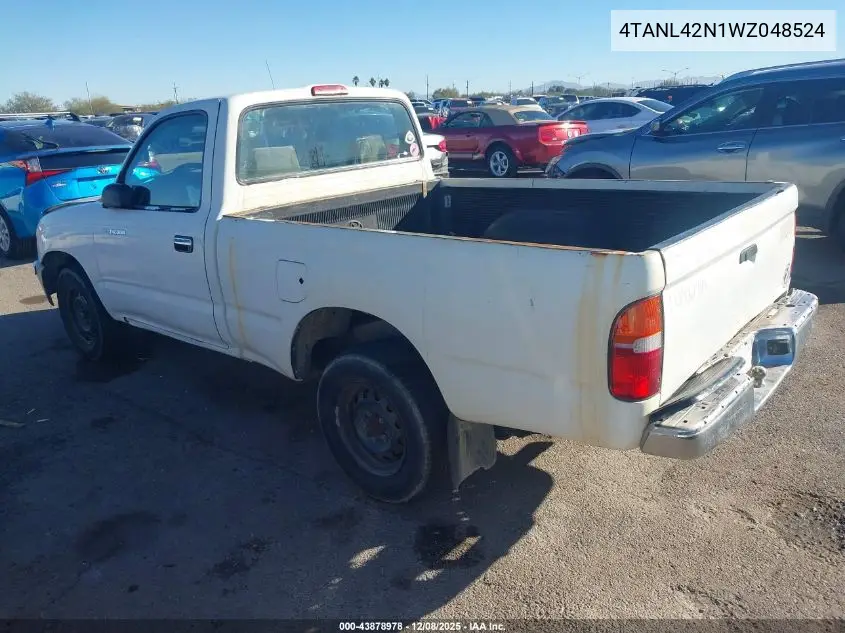 4TANL42N1WZ048524 1998 Toyota Tacoma