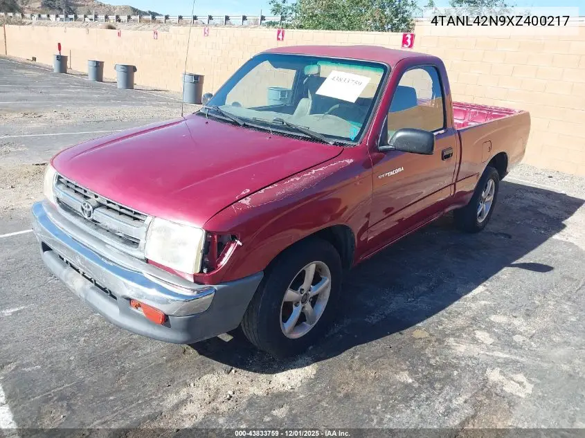 4TANL42N9XZ400217 1999 Toyota Tacoma