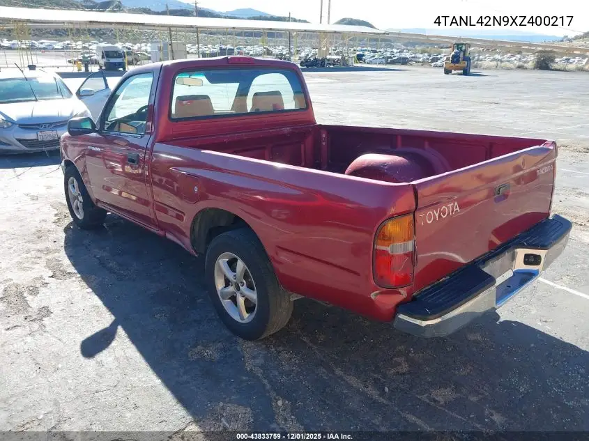 4TANL42N9XZ400217 1999 Toyota Tacoma