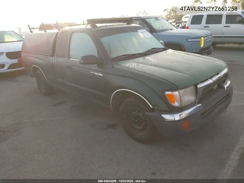 4TAVL52N2YZ661258 2000 Toyota Tacoma