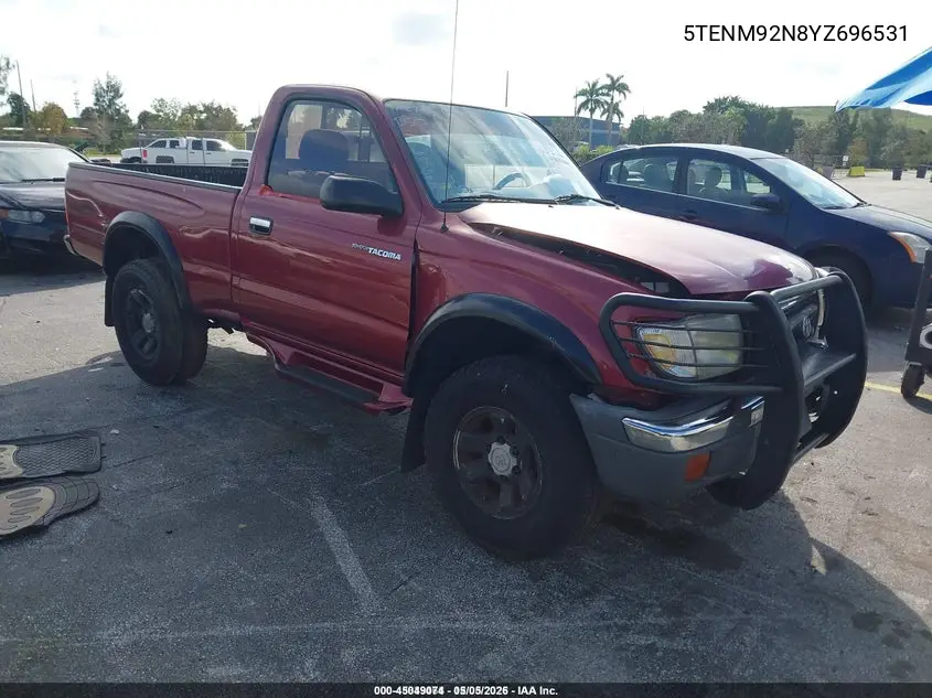 5TENM92N8YZ696531 2000 Toyota Tacoma Prerunner