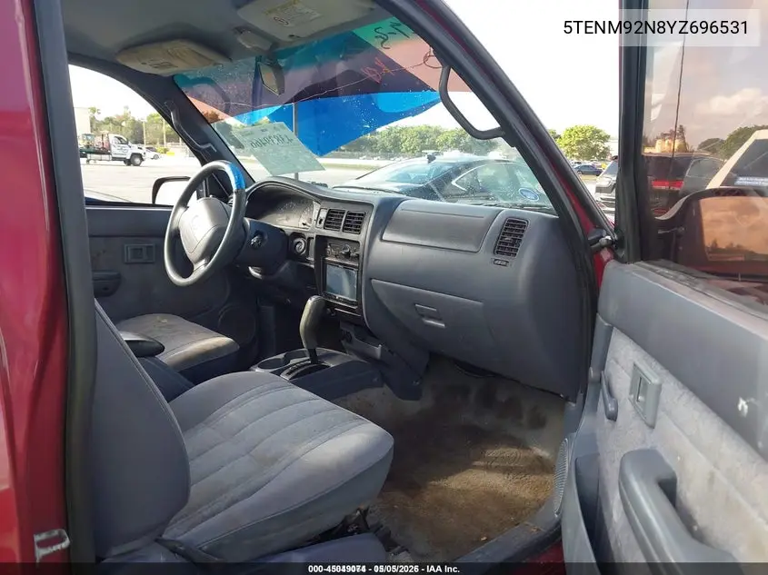 5TENM92N8YZ696531 2000 Toyota Tacoma Prerunner