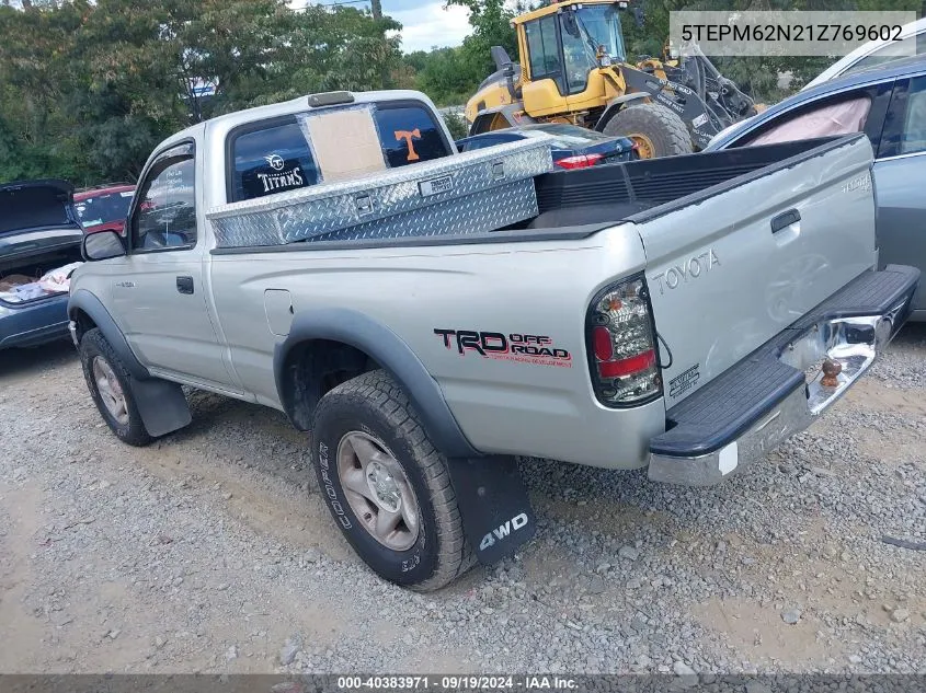 5TEPM62N21Z769602 2001 Toyota Tacoma