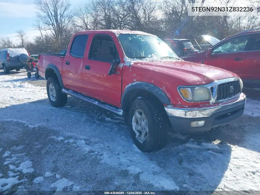 5TEGN92N31Z832236 2001 Toyota Tacoma Prerunner V6