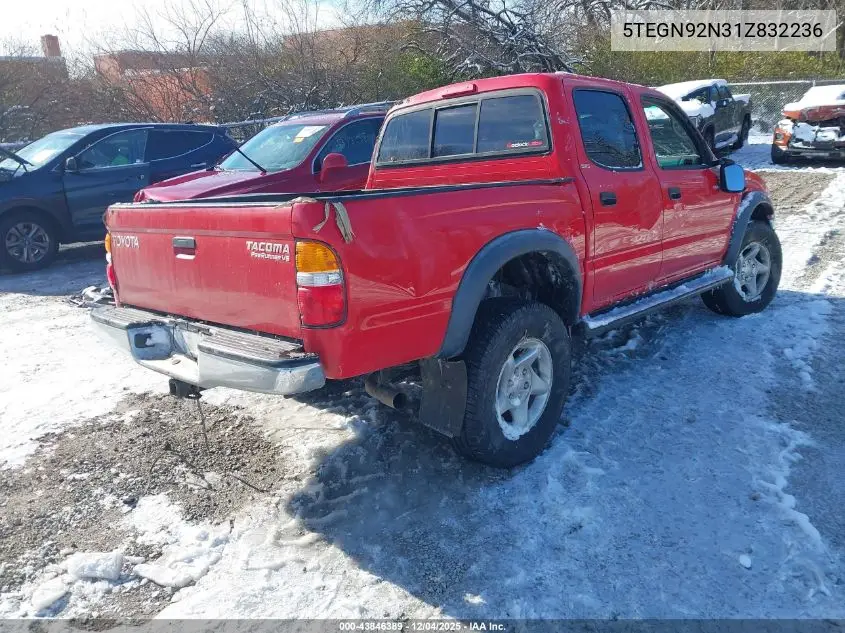 5TEGN92N31Z832236 2001 Toyota Tacoma Prerunner V6
