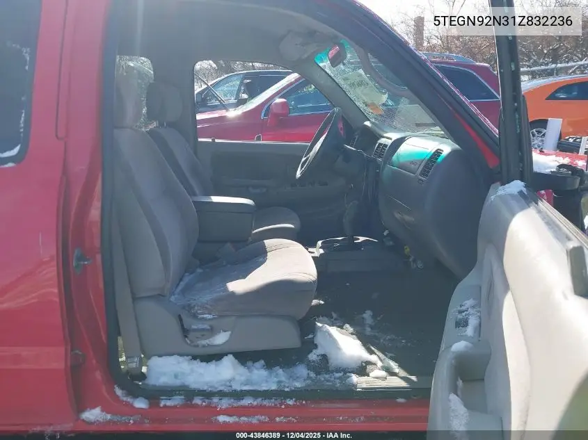 5TEGN92N31Z832236 2001 Toyota Tacoma Prerunner V6