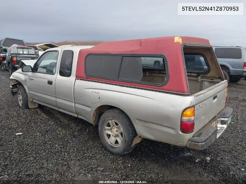 5TEVL52N41Z870953 2001 Toyota Tacoma