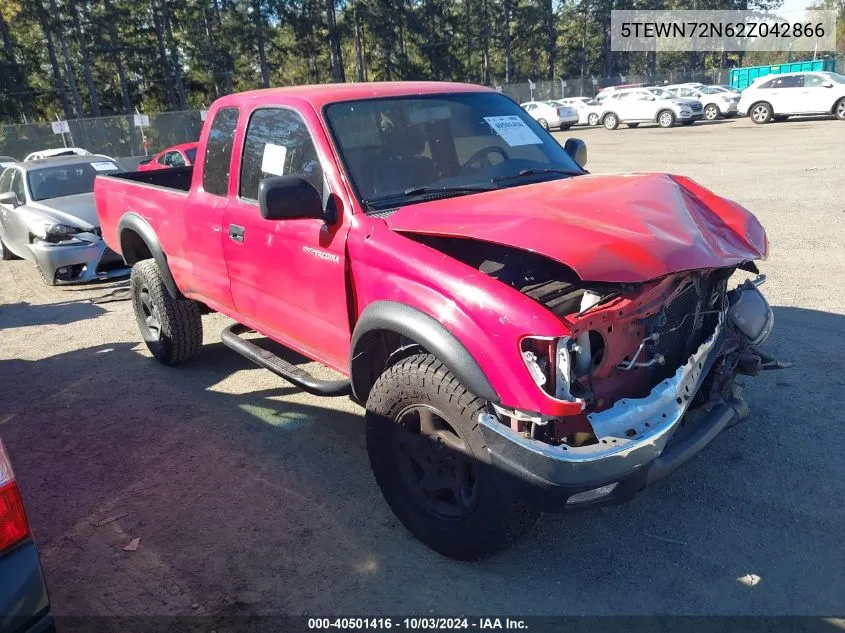 5TEWN72N62Z042866 2002 Toyota Tacoma Base V6