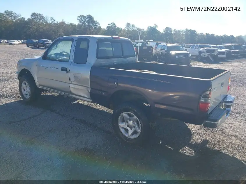 5TEWM72N22Z002142 2002 Toyota Tacoma
