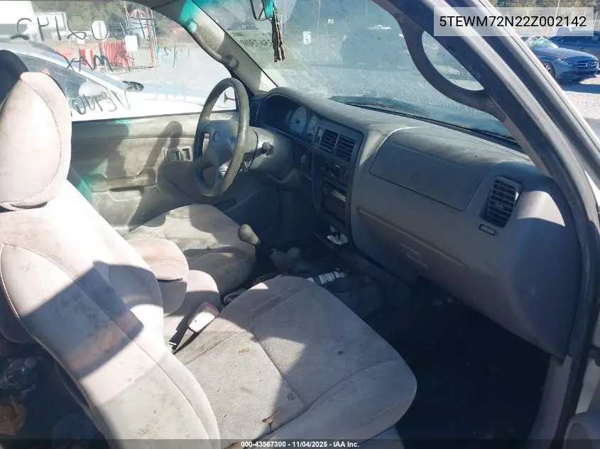 5TEWM72N22Z002142 2002 Toyota Tacoma