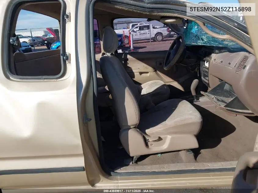 5TESM92N52Z115898 2002 Toyota Tacoma Prerunner
