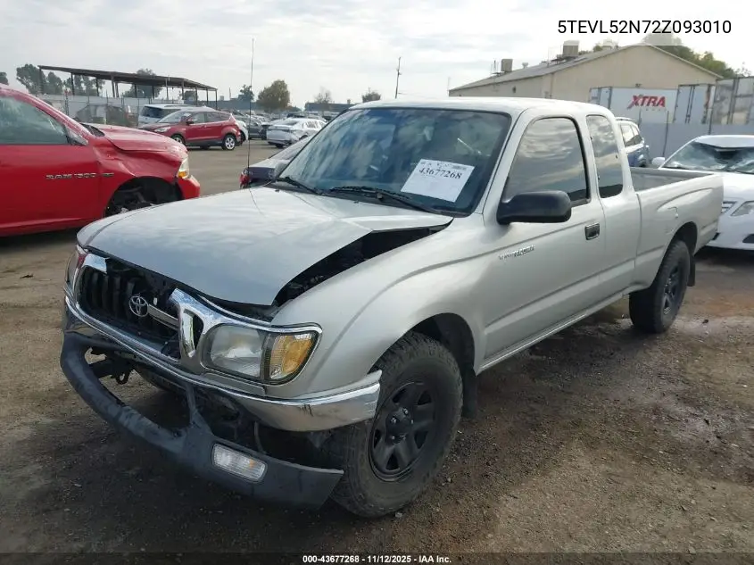 5TEVL52N72Z093010 2002 Toyota Tacoma