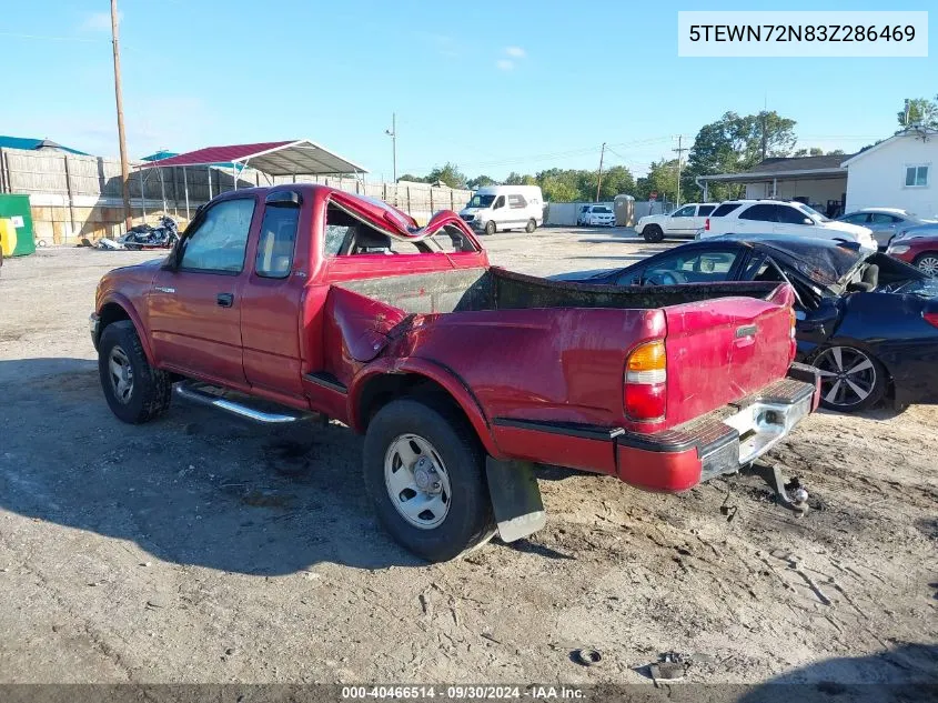 5TEWN72N83Z286469 2003 Toyota Tacoma Xtracab