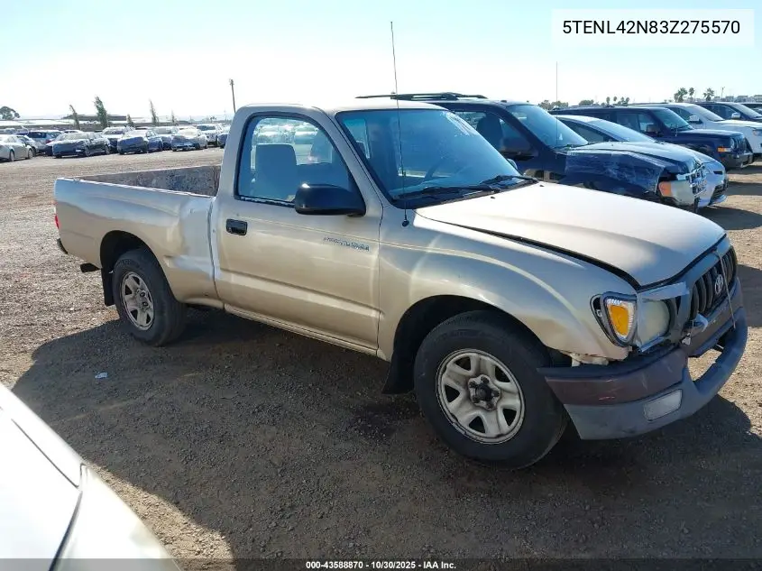 5TENL42N83Z275570 2003 Toyota Tacoma