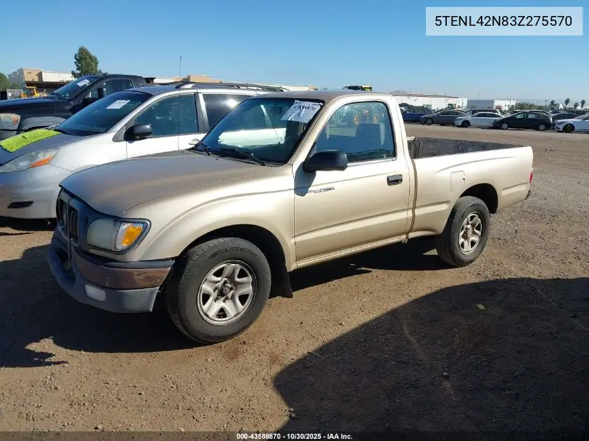 5TENL42N83Z275570 2003 Toyota Tacoma