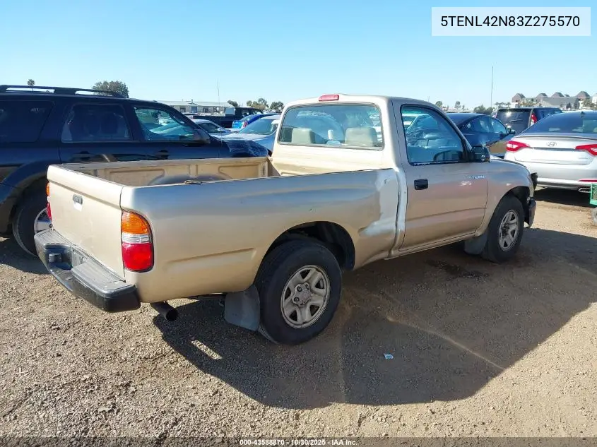 5TENL42N83Z275570 2003 Toyota Tacoma