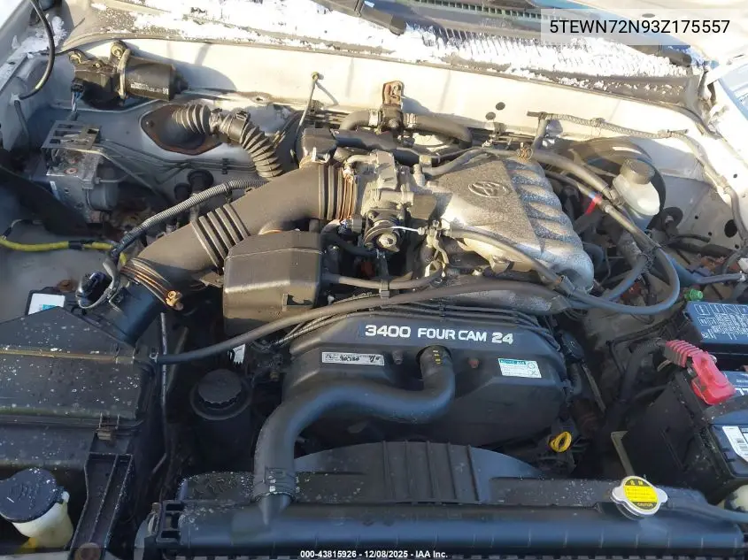 5TEWN72N93Z175557 2003 Toyota Tacoma Base V6