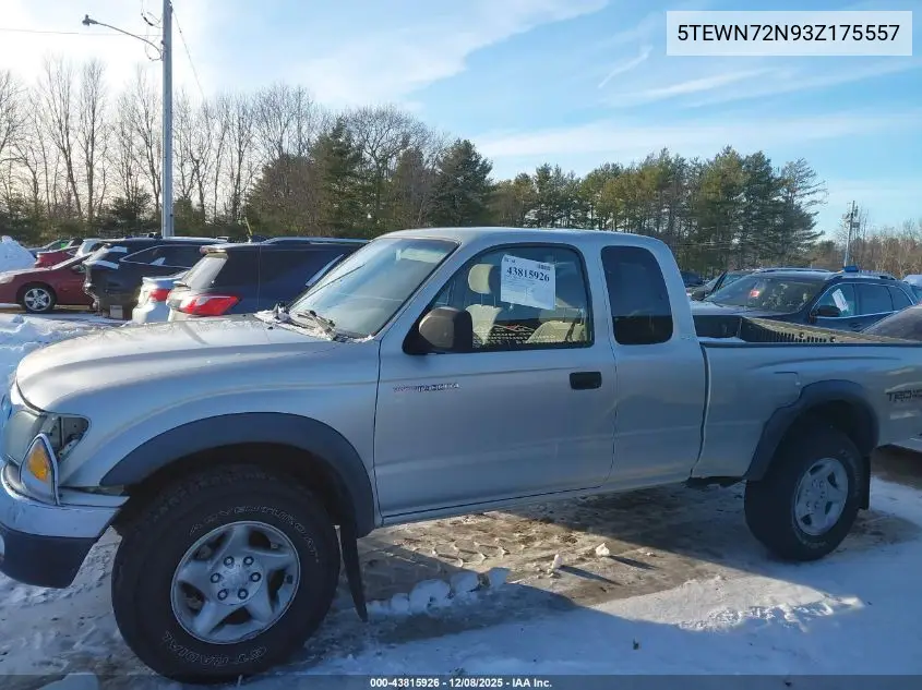 5TEWN72N93Z175557 2003 Toyota Tacoma Base V6