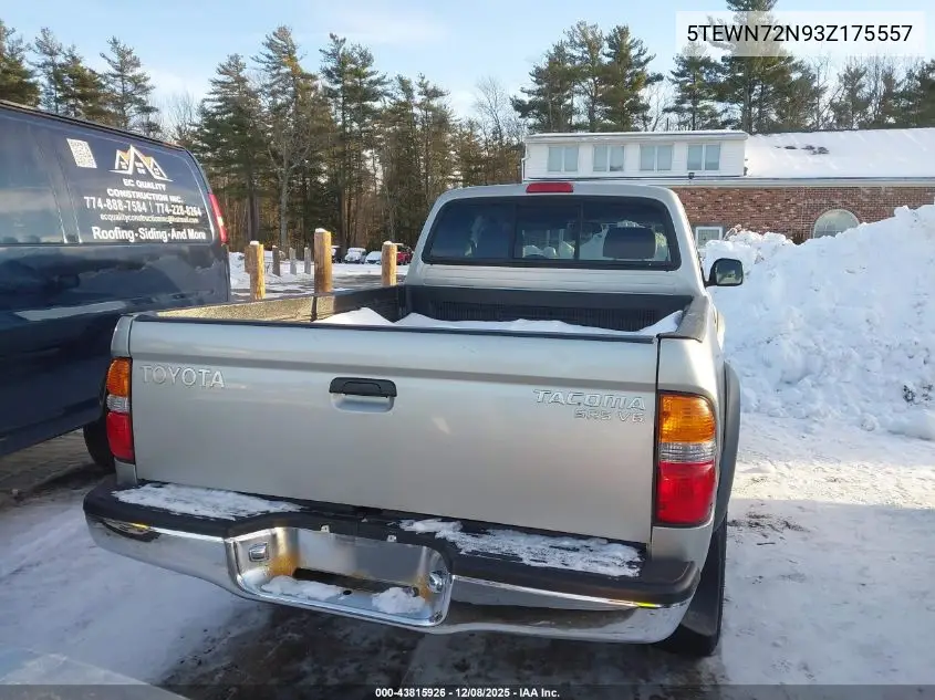 5TEWN72N93Z175557 2003 Toyota Tacoma Base V6