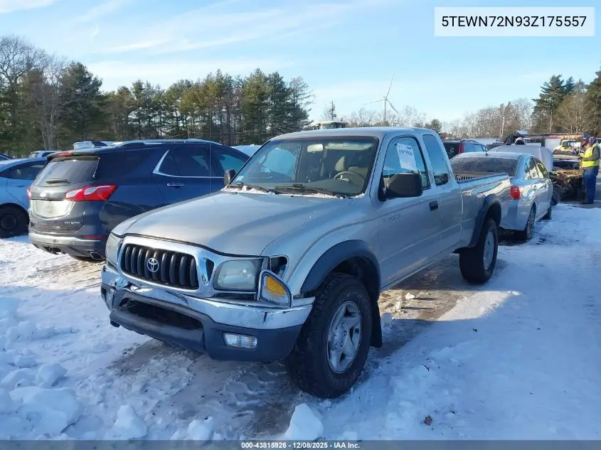 5TEWN72N93Z175557 2003 Toyota Tacoma Base V6