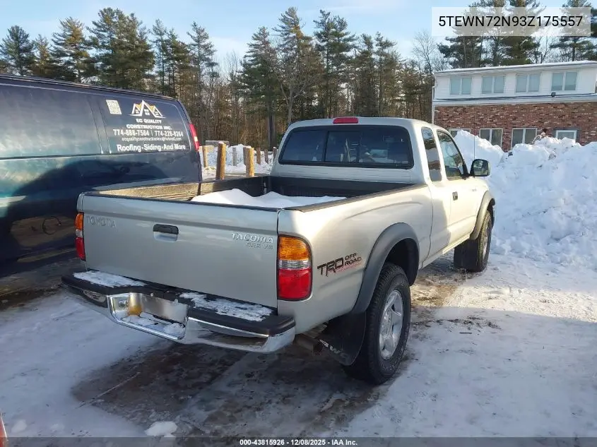 5TEWN72N93Z175557 2003 Toyota Tacoma Base V6