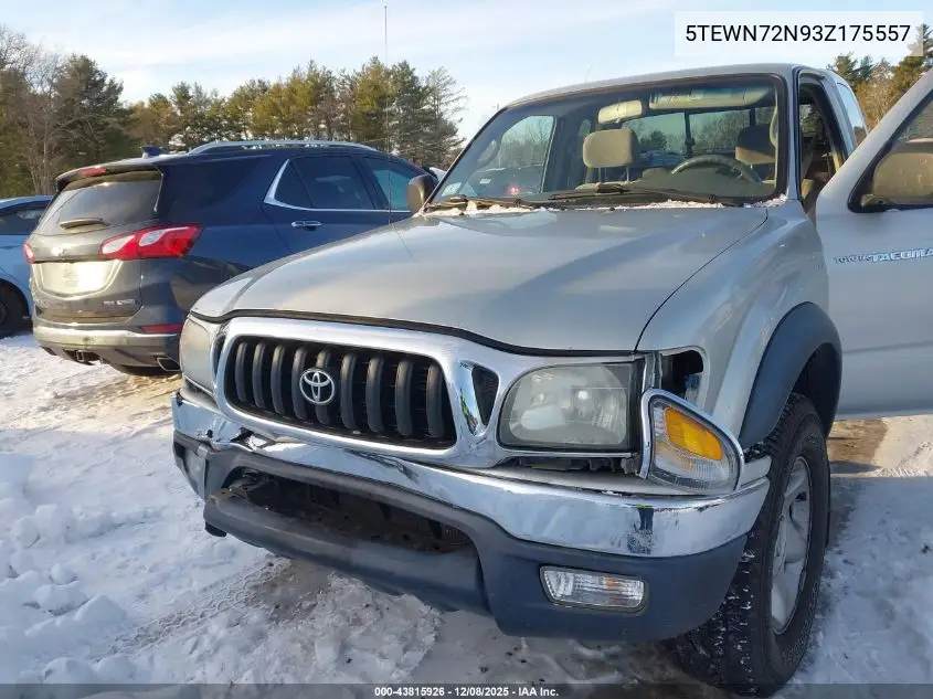 5TEWN72N93Z175557 2003 Toyota Tacoma Base V6