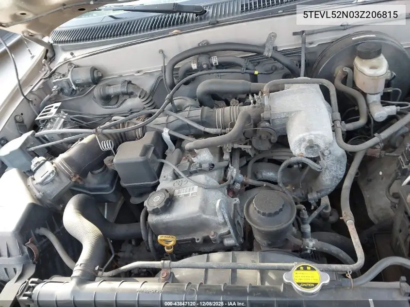 5TEVL52N03Z206815 2003 Toyota Tacoma