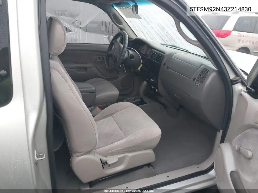 5TESM92N43Z214830 2003 Toyota Tacoma Prerunner