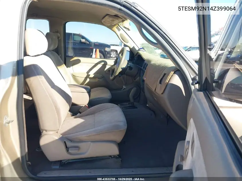 5TESM92N14Z399064 2004 Toyota Tacoma Prerunner