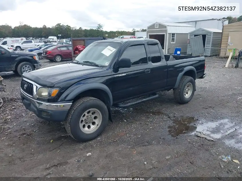 5TESM92N54Z382137 2004 Toyota Tacoma Prerunner