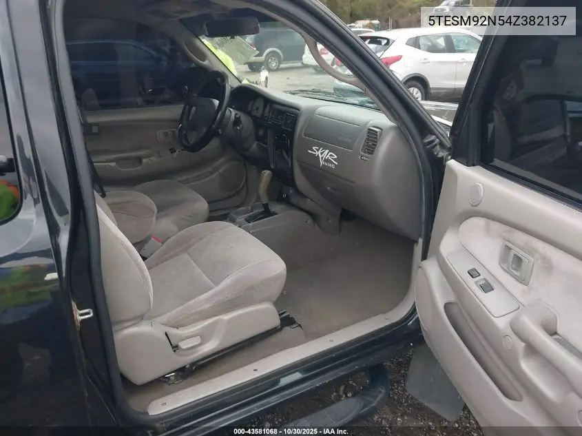 5TESM92N54Z382137 2004 Toyota Tacoma Prerunner