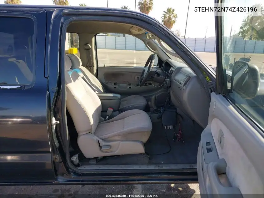5TEHN72N74Z426196 2004 Toyota Tacoma Base V6