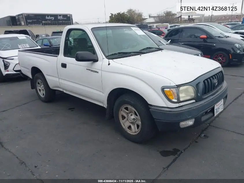 5TENL42N14Z368125 2004 Toyota Tacoma