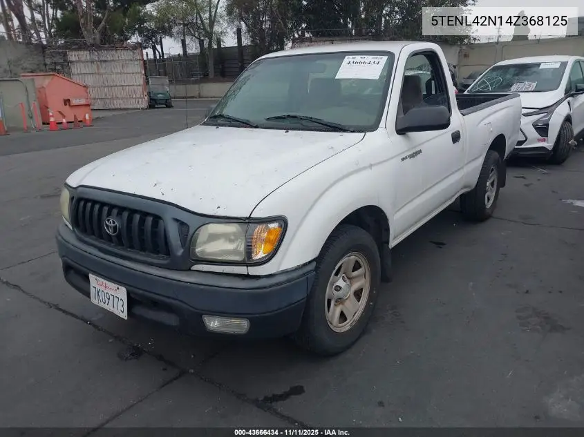 5TENL42N14Z368125 2004 Toyota Tacoma