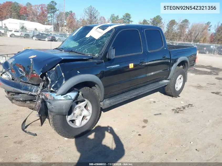 5TEGN92N54Z321356 2004 Toyota Tacoma Prerunner V6