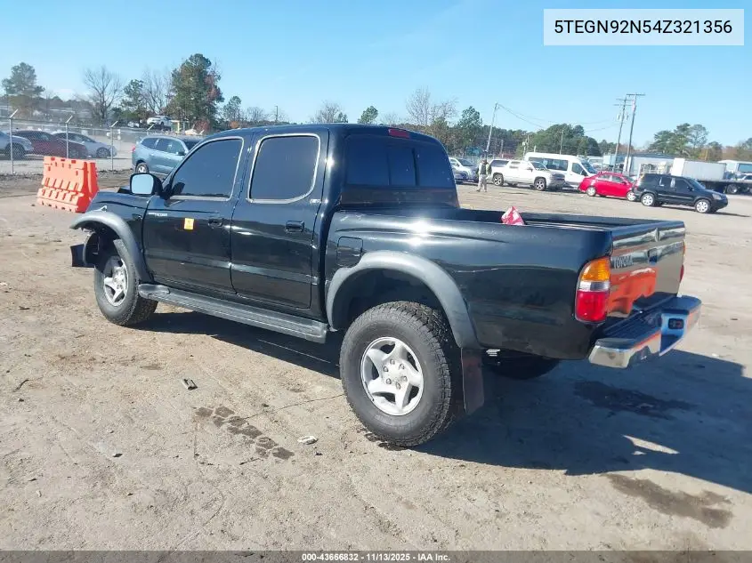 5TEGN92N54Z321356 2004 Toyota Tacoma Prerunner V6