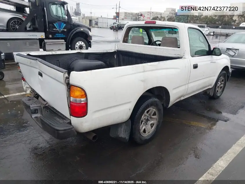 5TENL42N74Z377220 2004 Toyota Tacoma