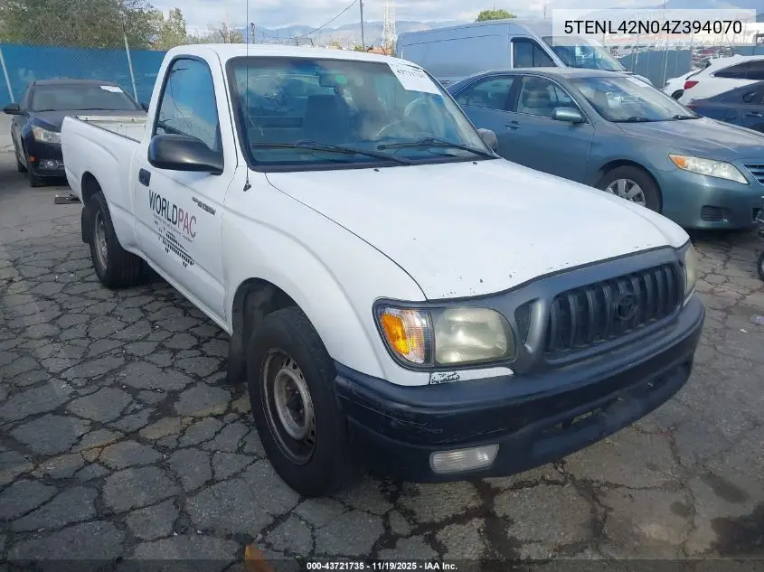 5TENL42N04Z394070 2004 Toyota Tacoma