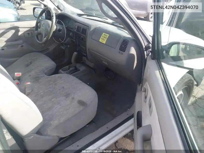 5TENL42N04Z394070 2004 Toyota Tacoma