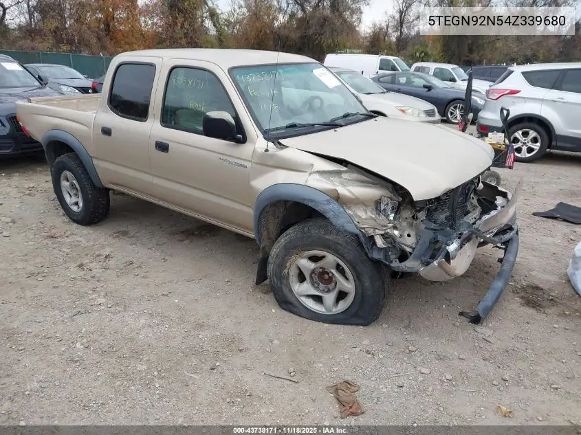 5TEGN92N54Z339680 2004 Toyota Tacoma Prerunner V6