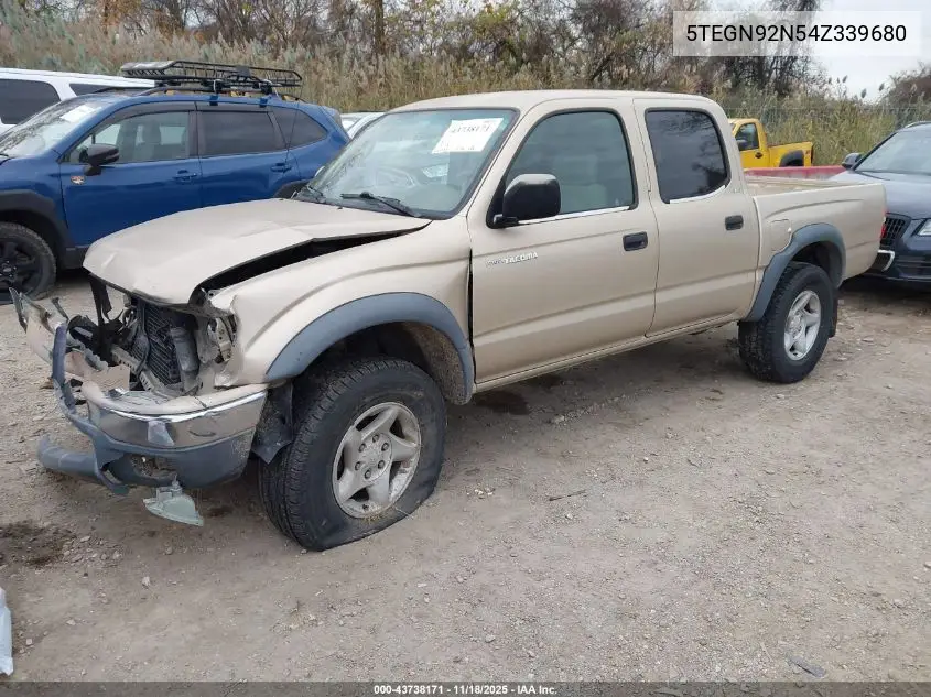 5TEGN92N54Z339680 2004 Toyota Tacoma Prerunner V6
