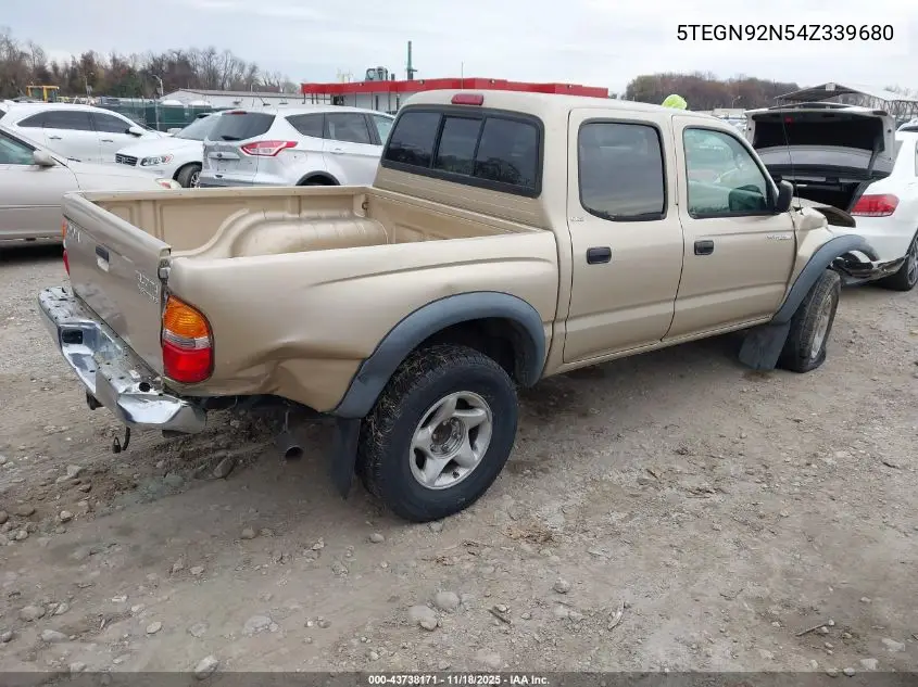 5TEGN92N54Z339680 2004 Toyota Tacoma Prerunner V6