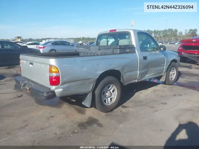 5TENL42N44Z326094 2004 Toyota Tacoma