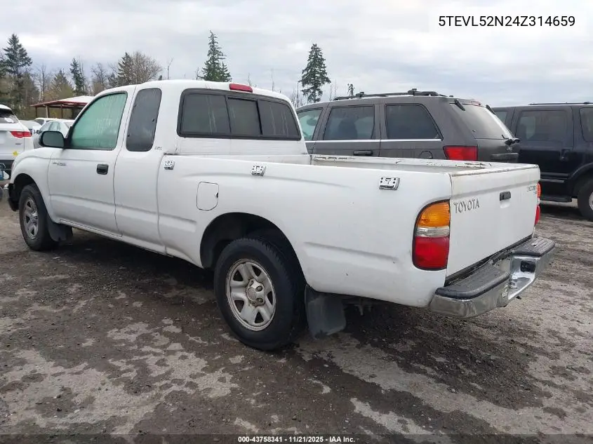 5TEVL52N24Z314659 2004 Toyota Tacoma