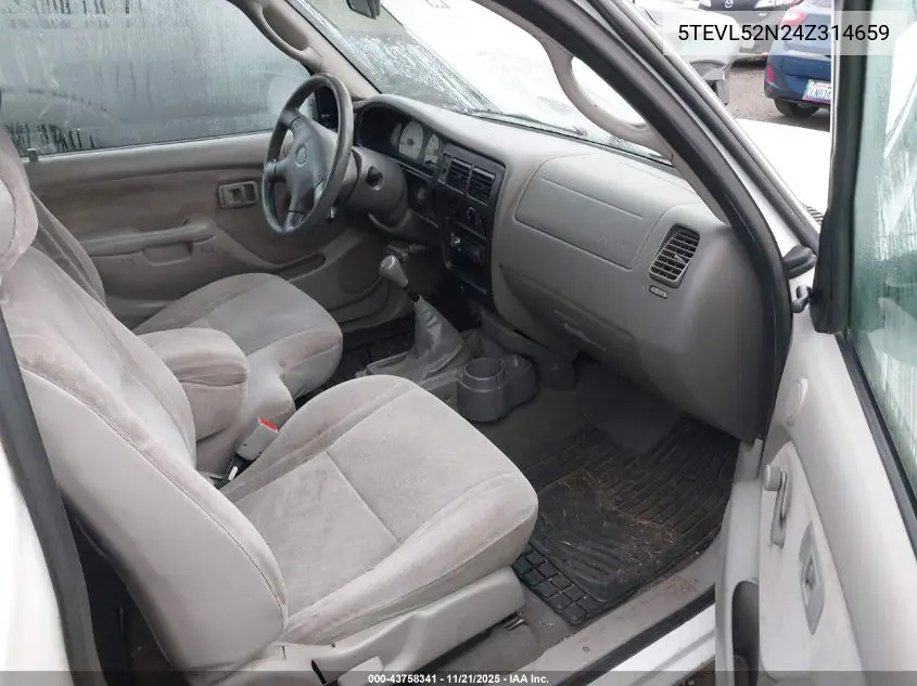 5TEVL52N24Z314659 2004 Toyota Tacoma