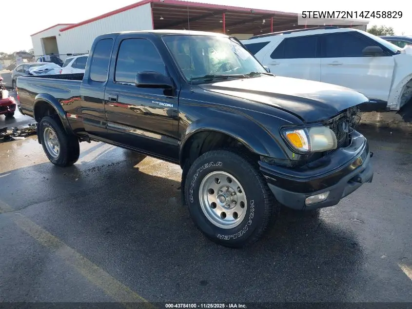 5TEWM72N14Z458829 2004 Toyota Tacoma