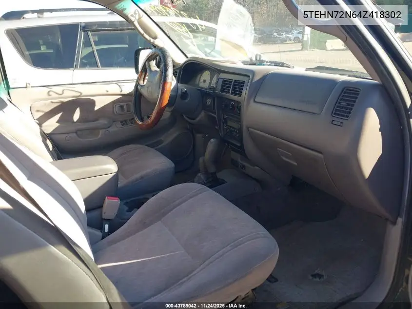 5TEHN72N64Z418302 2004 Toyota Tacoma Base V6